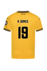 Wolves Rodrigo Gomes #19 Voetbaltruitje Thuis tenue 2024-25 Korte Mouw